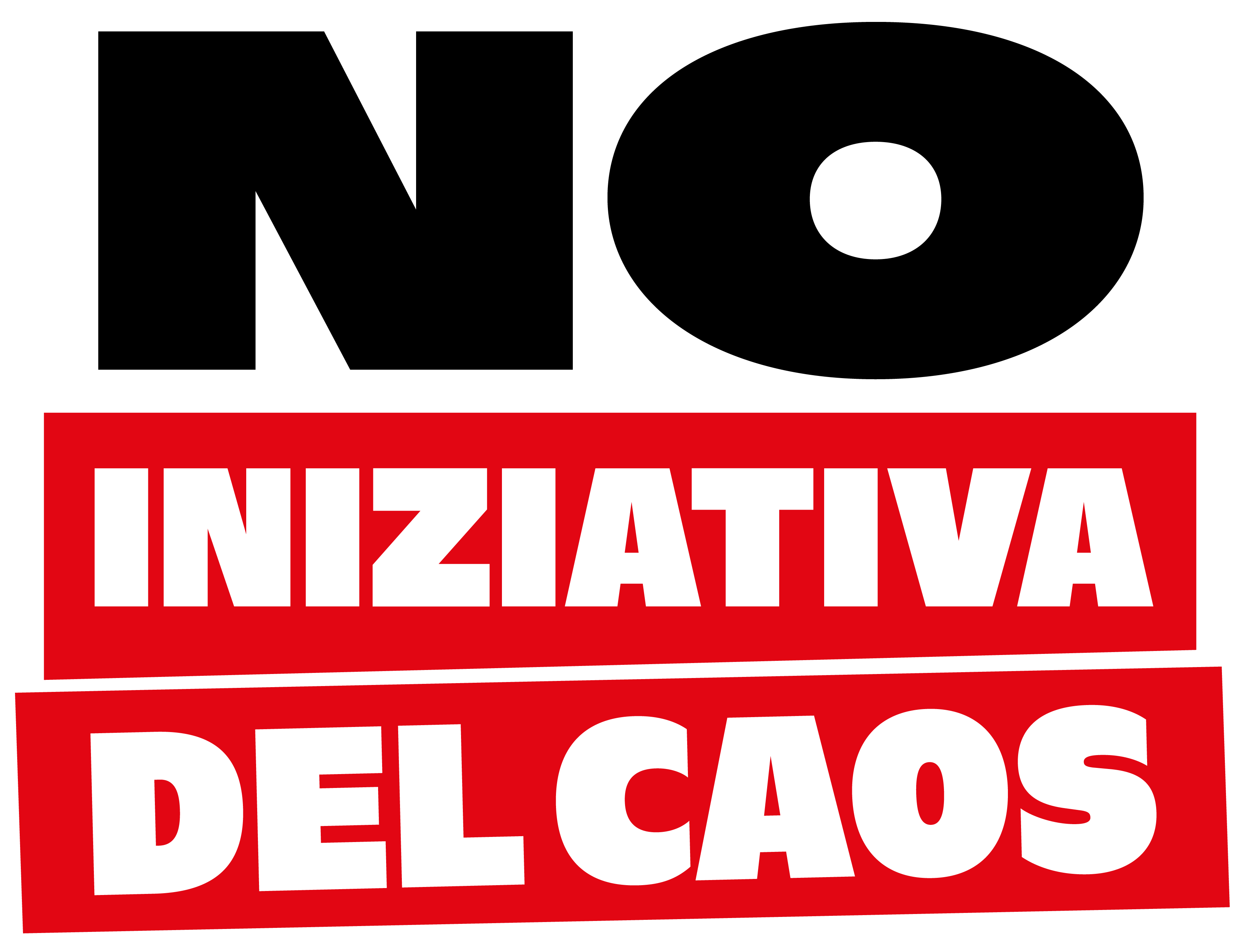 Logo NO al caos per gli inquilini